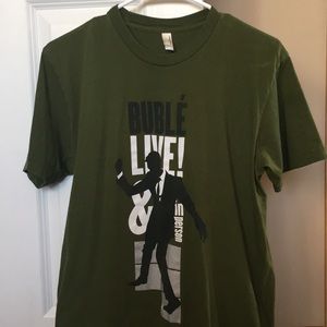Michael Bublé concert t shirt